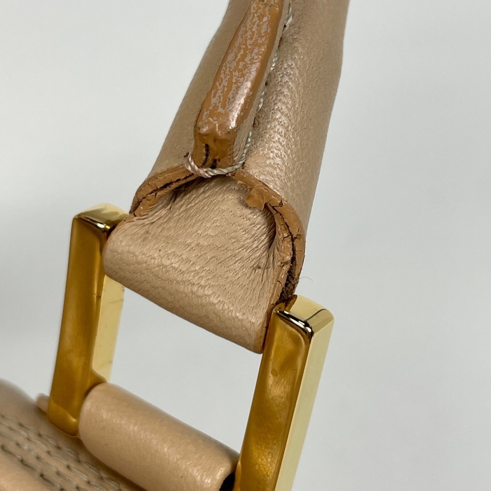 Loewe Amazona 28 Anagram Handbag, Leather, Beige, Women's - Picture 5 of 7